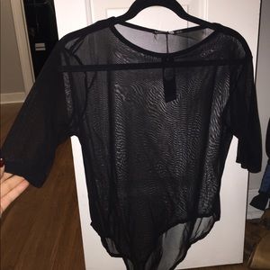 Sheer bodysuit